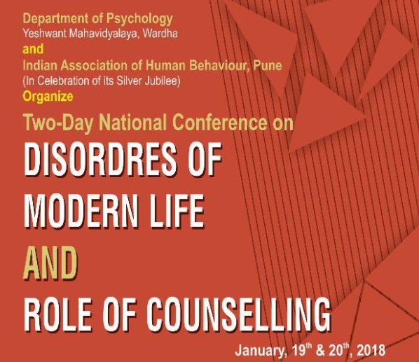 Two Day National Conference on Disorders Of Modern Life And Role Of Counselling
